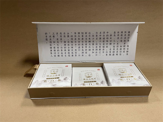Pantone kleurenprintpapierdoos CYMK Lang rechthoekig cadeaubon met glanzend oppervlak