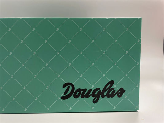 Gepersonaliseerde logo rigide cadeaubon groene kartonnen cadeaubon met deksel