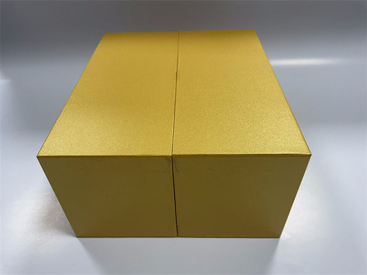 CMYK / Pantone Printing vouwpapier dozen Gele rechthoekige kartonnen doos