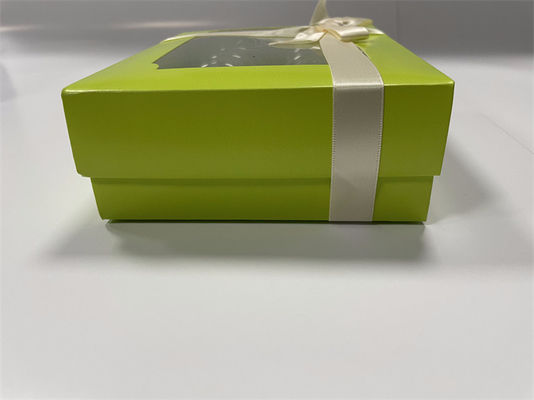 Vierkante macaron doos voor 6 magnetische luxe macaron verpakkingen