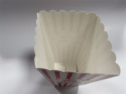 Microwave Safe Paper Food Tray Reghoekig papier bedieningsboten